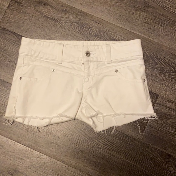 Guess white Jean Shorts 27 - Picture 2 of 4